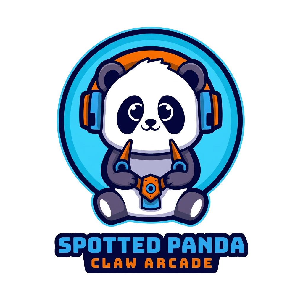 Spotted Panda mascot